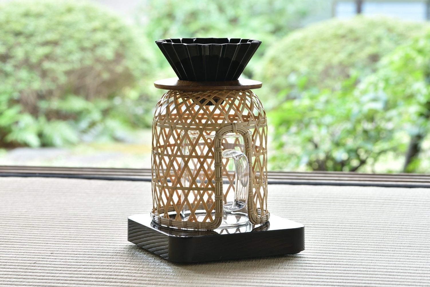 Acaia日本支店開設記念 竹細工コーヒースタンド