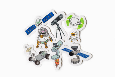 Acaia Cosmic Stickers Set